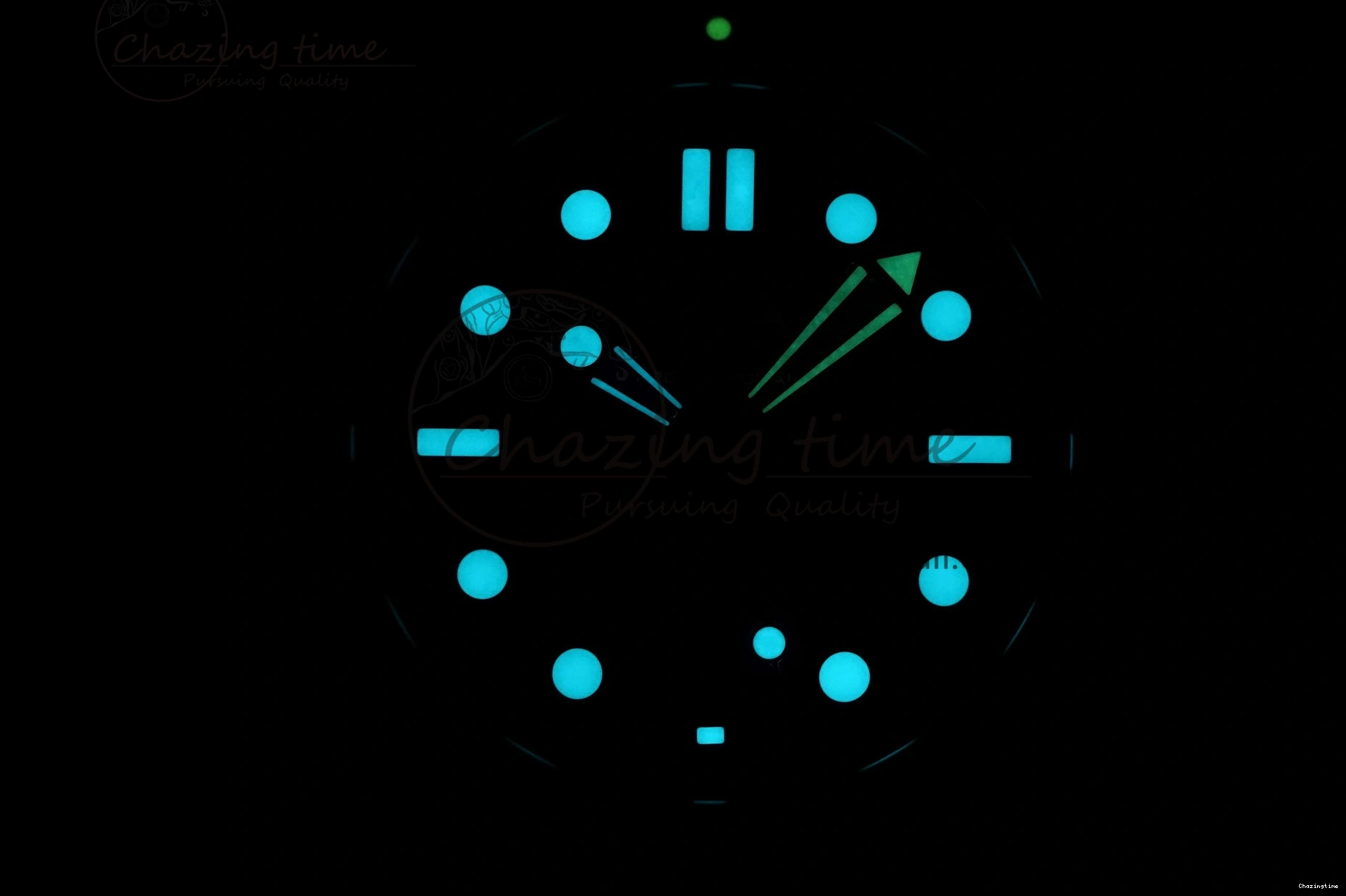 0417 Fashionable Seamaster Diver 300M ZF 1:1 Best Edition Blue Ceramic Blue Dial on Blue Rubber Strap A 7822